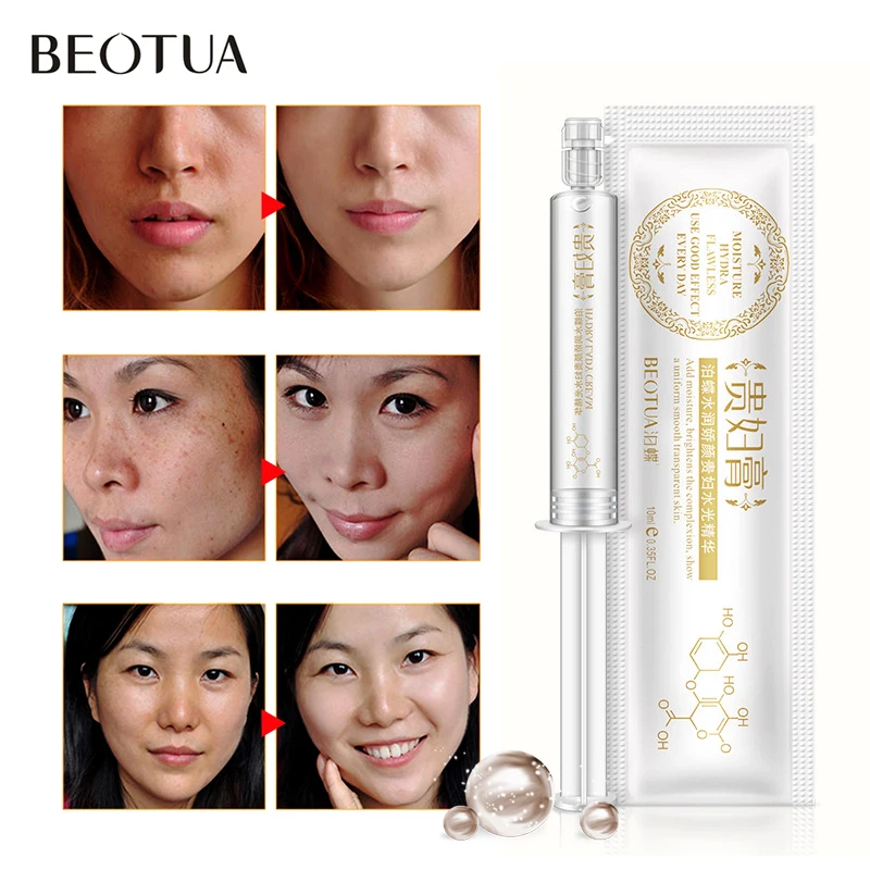 

Hyaluronic Acid Face Serum Pearl Lady Moisturizing Anti Wrinkle Liquid Anti Aging Collagen Facail Essence Moisturizing Face Skin
