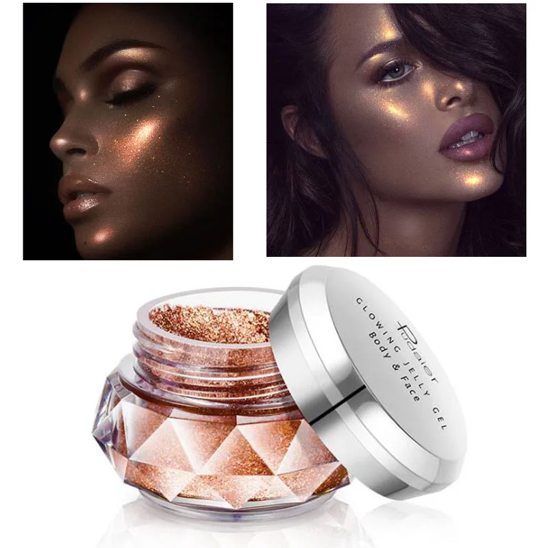 Face Highlighter Jelly Gel Mermaid Eyeshadow Glow Body Glitter Festival