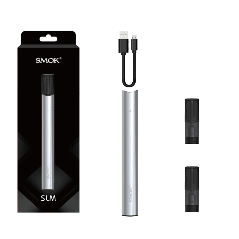SMOK SLM Stick толстый Vapor Pod Starter Kit 250mAh электронная сигарета набор маленький vape pen kit