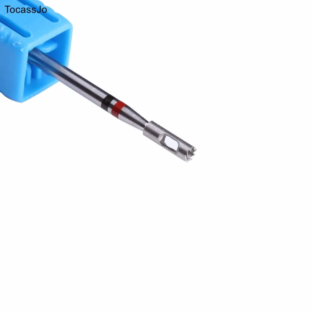 

TocassJo Cuticle Drill Bits Carbide Nail Drill Bit Calluses Remove Rotary Tool For Pedicure Machine Professional Pedicure Tools