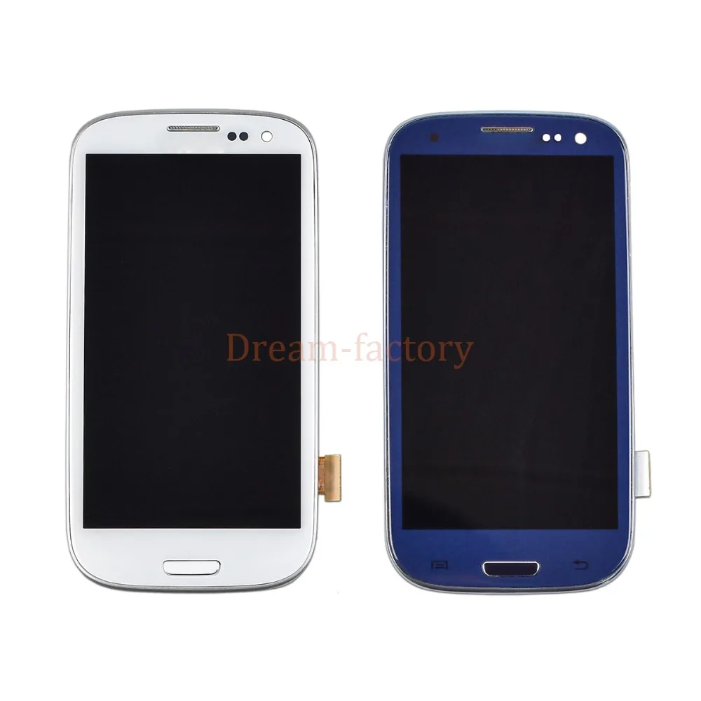 10 шт. DHL i9300 дисплей для SAMSUNG Galaxy S3 экран с заменой рамы | Мобильные телефоны и