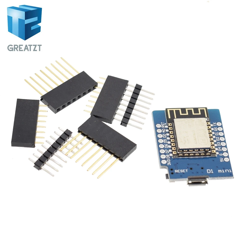 GREATZT 1 шт. D1 мини-мини NodeMcu 4 м байт Lua WI-FI Интернет вещей Совет по развитию основе ESP8266 по weMos GREATZT 1 шт. D1 мини-мини NodeMcu 4 м байт Lua WI-FI Интернет вещей Совет по развитию основе ESP8266 по weMos