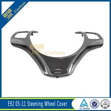 Углеродное волокно м рулевого колеса Накладка для BMW 3 серии E92 E90 E92LCI E91