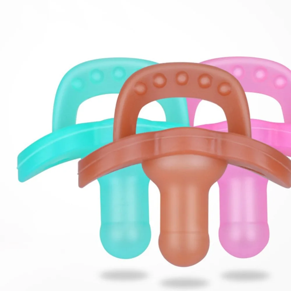 Baby Teether Teething Toy Nursing BPA Free Food Grade Soft Silicone