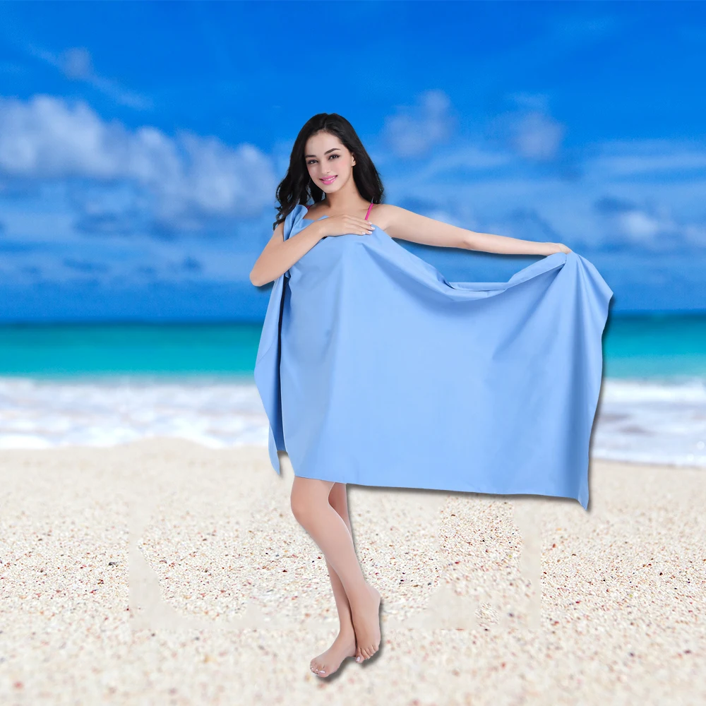 Zipsoft Beach towels for Adult Microfiber Square Fabric Quick drying Travel Sports towel Blanket Bath Swimming Pool Camping 2018