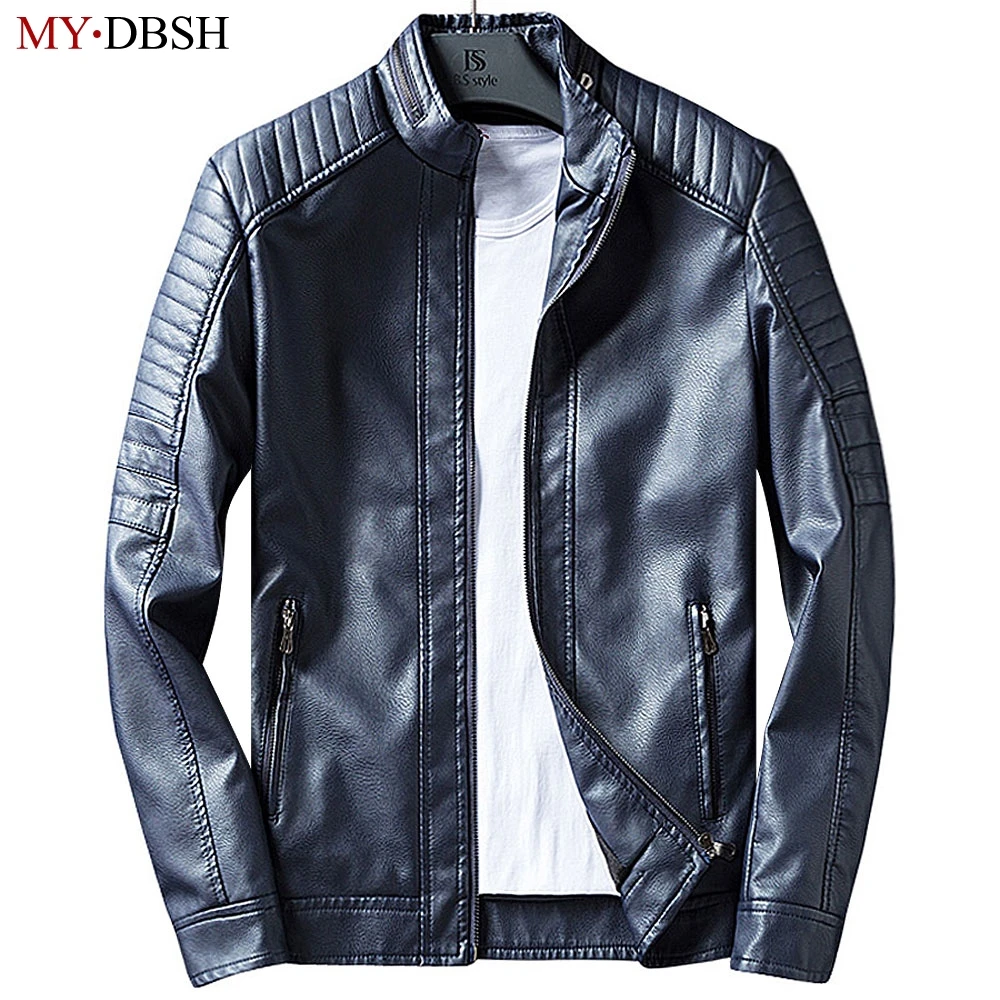 Hot Sale Fashion Leather Jacket Men Classic Vintage Leather Jackets