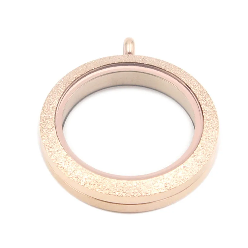 Mix-20-25-30-35-38mm-Rose-Gold-Shine-Floating-Locket-Stainless-Steel-Floating-Charms-Memory