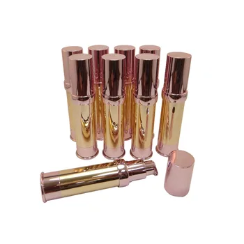 

High Quality New Color 9 pcs 20ml Refillable Airless Lotion Pump Bottle With Aluminum Over Cap(BT184(20)-C=9 pcs)