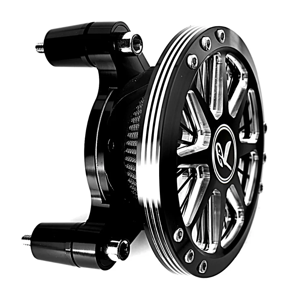 

R Style Burst Air Cleaner Kit For Harley Touring Electra Street Glide Road King FLHX FLHR 2008-2016 Models