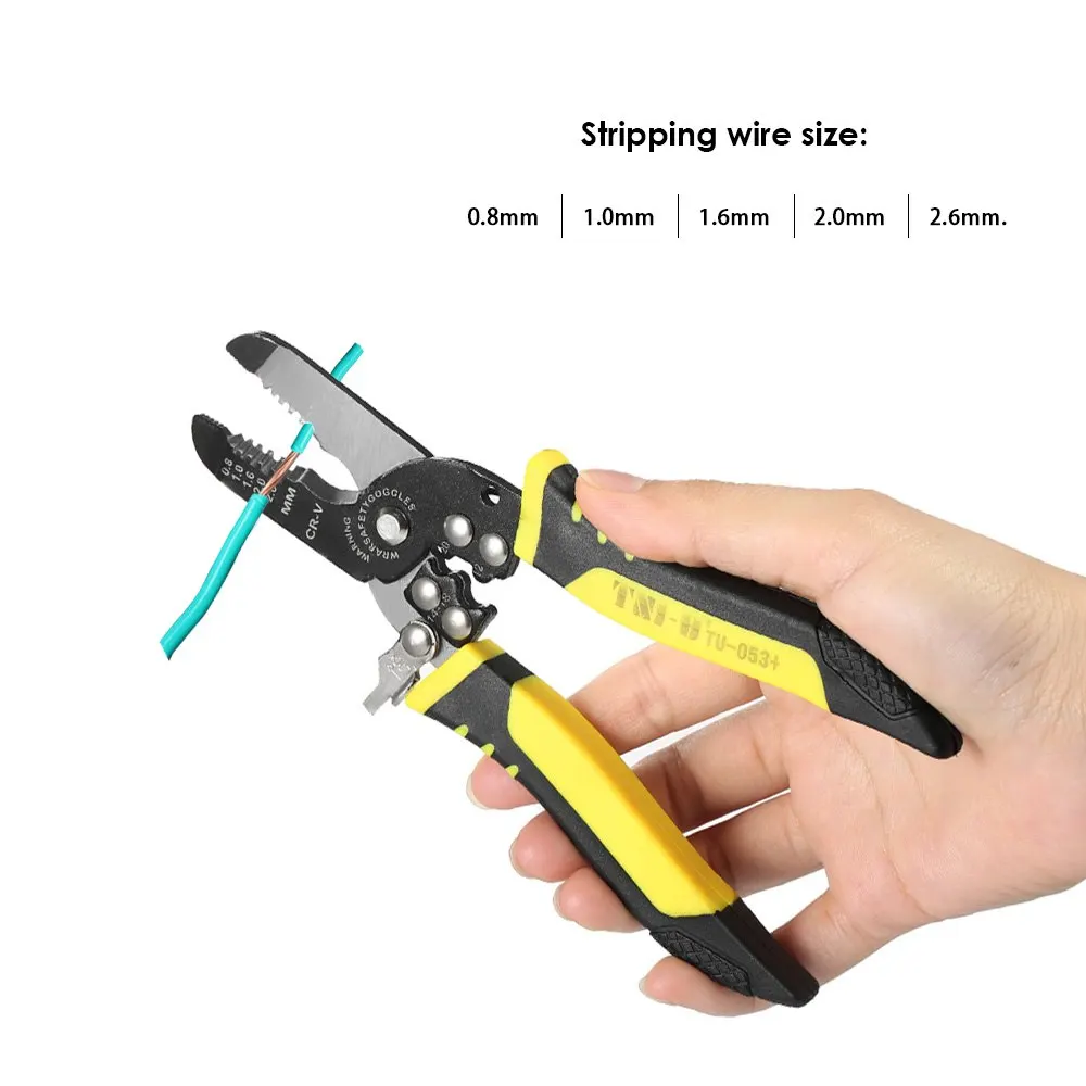 

Wire Crimping Multitool Tool Pliers Cable Wire Stripper Wire Cutter Crimping Pliers Stripping Tools For Terminal Electrician