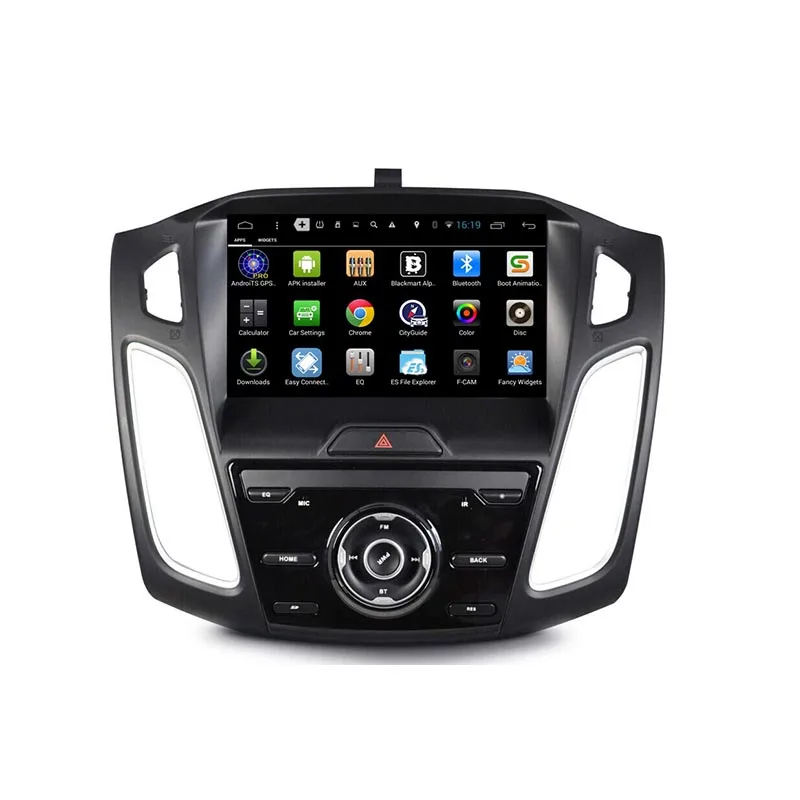 Clearance Aoluoya IPS RAM 2GB+32GB Android 7.1 CAR DVD Player For Ford Focus 3 2012 2013 2014 2015 Audio Radio GPS navigation multimedia 1