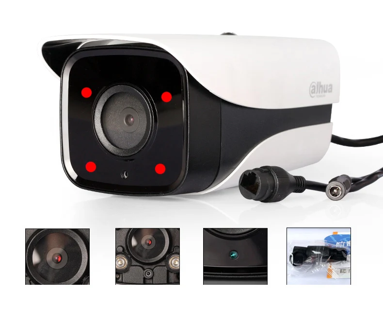 Mutil-язык dahua H.265 4 К NVR4104-P-4KS2 комплект камеры с 4 шт. 4MP H2.65 4MP POE DH-IPC-HFW4431K-I4 сети ip камеры