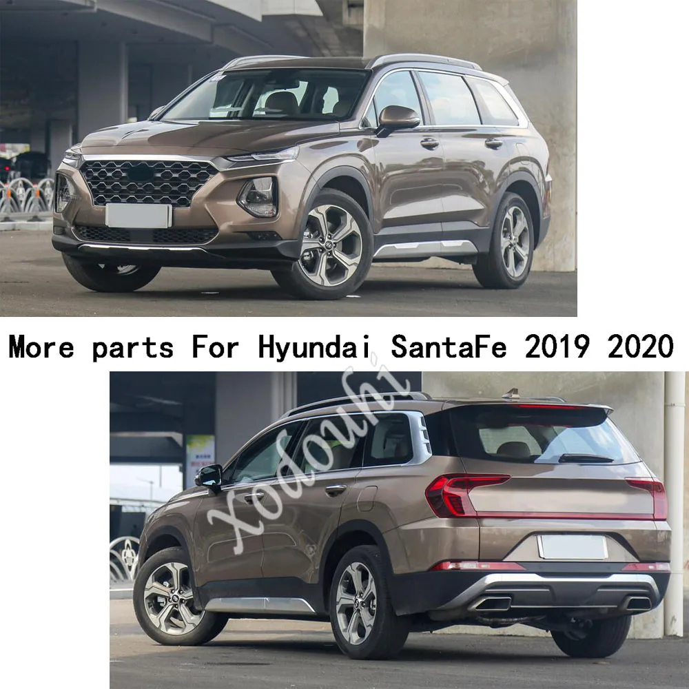 Автомобильная наклейка из нержавеющей стали сзади поручень Отделка рамка коробка switlamp ch среднего хранения для hyundai Santa Fe SantaFe