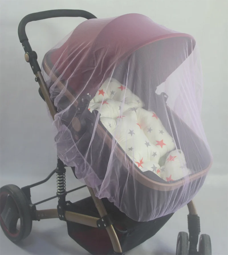 Детские коляски коляска Москитная для новорожденных насекомых щит Чистая Безопасный Младенцы защитная сетка Аксессуары для колясок