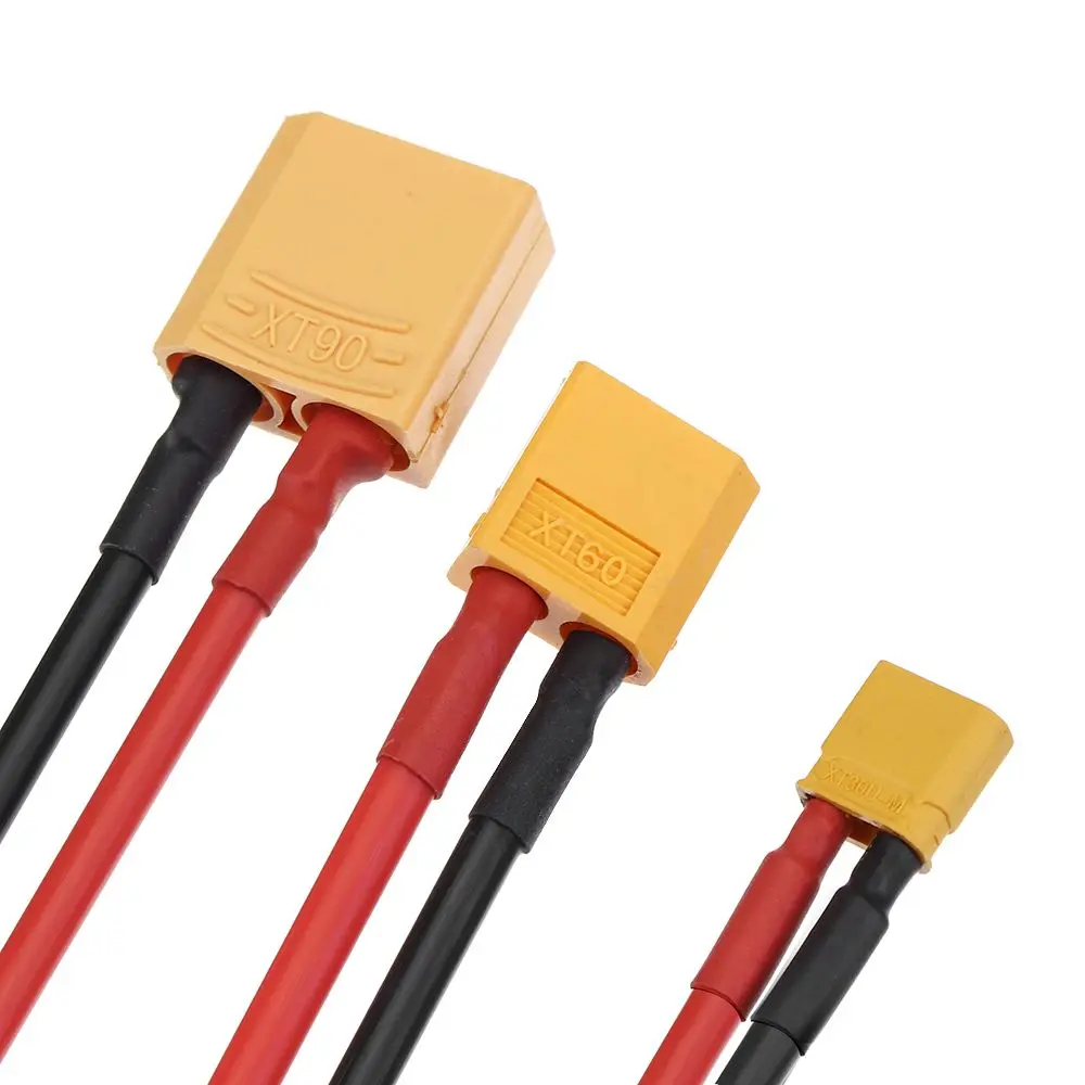 12AWG XT30/XT60/XT90 розетка для подключения к 4,0 контрольные выводы вилки типа «банан силиконовый зарядный кабель для передачи данных для B6 AC баланс Зарядное устройство