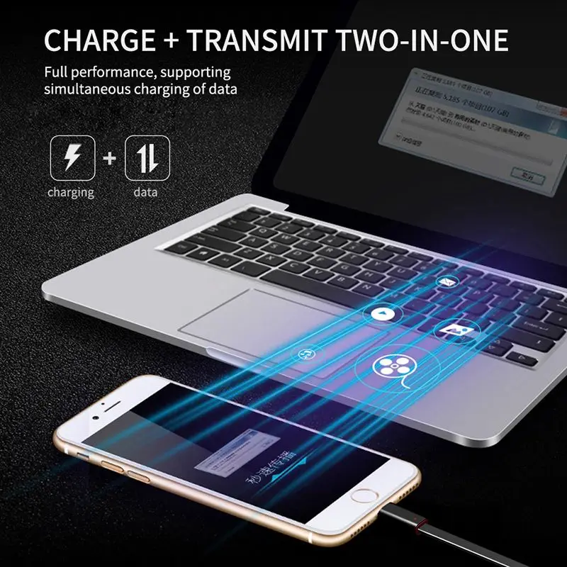 Повторно использованный Ремонтопригодный USB кабель для передачи данных и зарядки кабель для передачи данных многоразовый USB кабель 1,5 м
