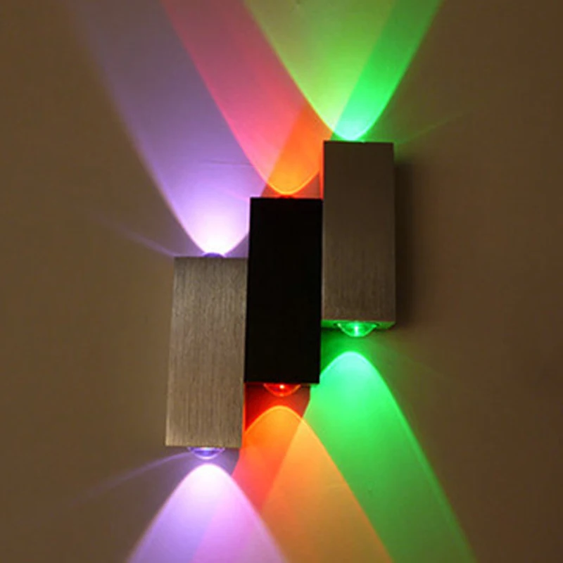 

LED Wall Light Bedside lamp Sconce lamp Porch Light RGB Background Lighting for Pub Decoration KTV ,Hallway Lighting