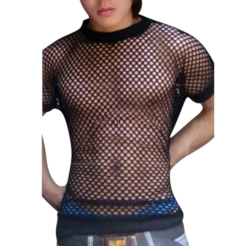 see thru mesh tops
