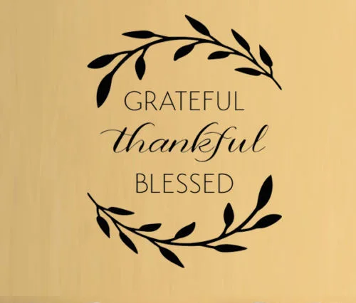 Dankbaar Dankbaar Familie Liefde Keuken Citaat Muur Art