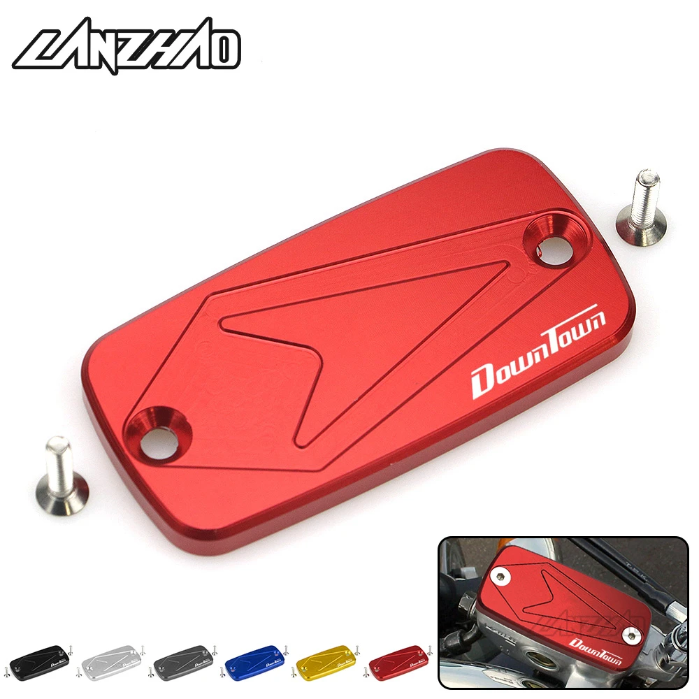 Motorcycle CNC Aluminum Front Brake Reservoir Fluid Tank Cover Oil Cup Cap  Protector for KYMCO DOWNTOWN 300i 350i 2016 2017 2018|Covers \u0026 Ornamental  Mouldings| - AliExpress