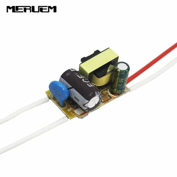 

Free shipping 6pcs/lot 420-450mA 1-3X2W Led Driver 2-6W Lamp Driver Power Supply Lighting Transformer for E27/E14 LED lights
