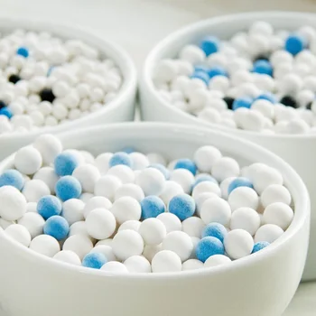 

1kg 9-12mm Cat litter deodorizer antibacterial agents not congealed component Silica gel and Active carbon