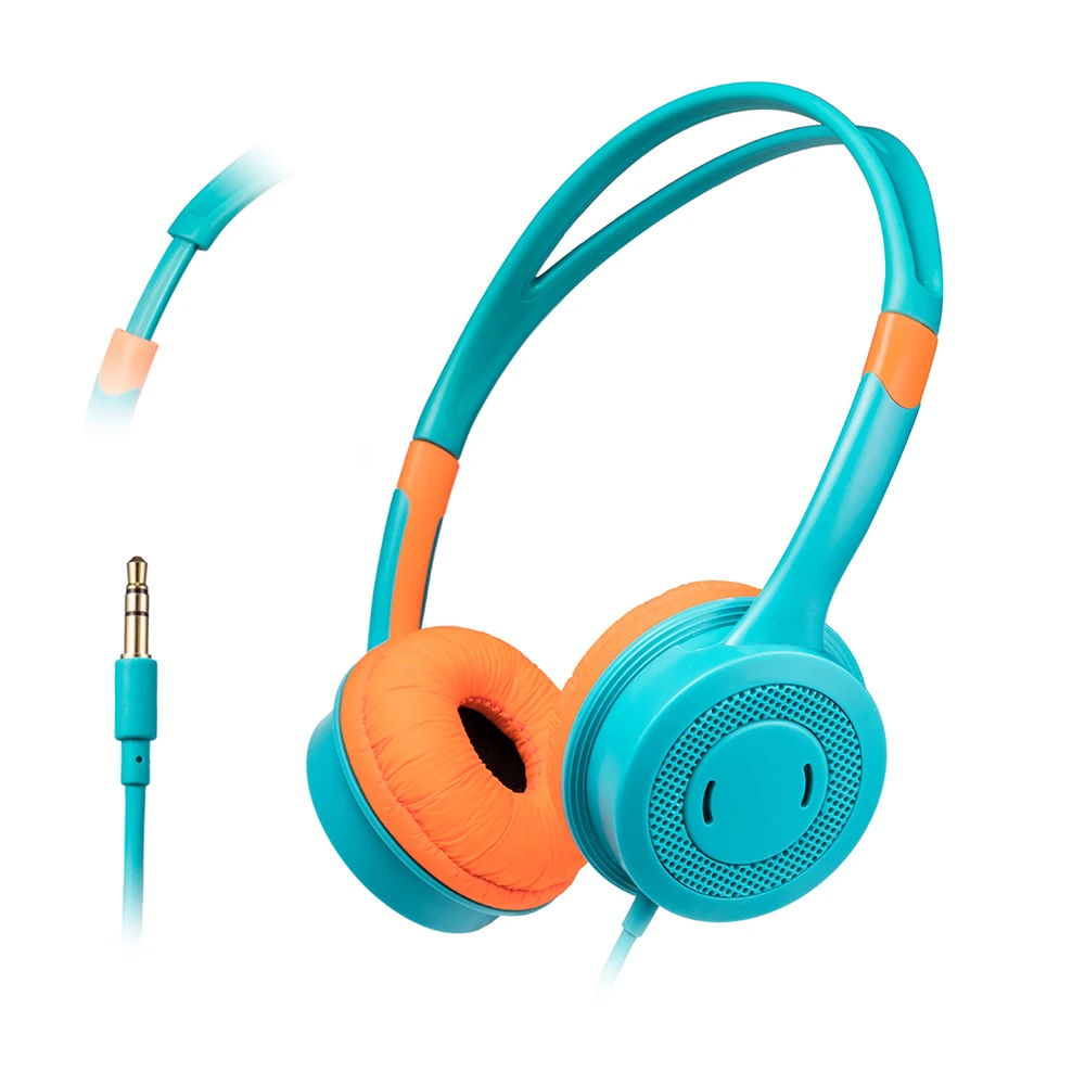 ONIKUMA M100 Kids Headphones Wired Over Ear Children Headset with Adjustble Headband for Girls Boys Gift Earphones