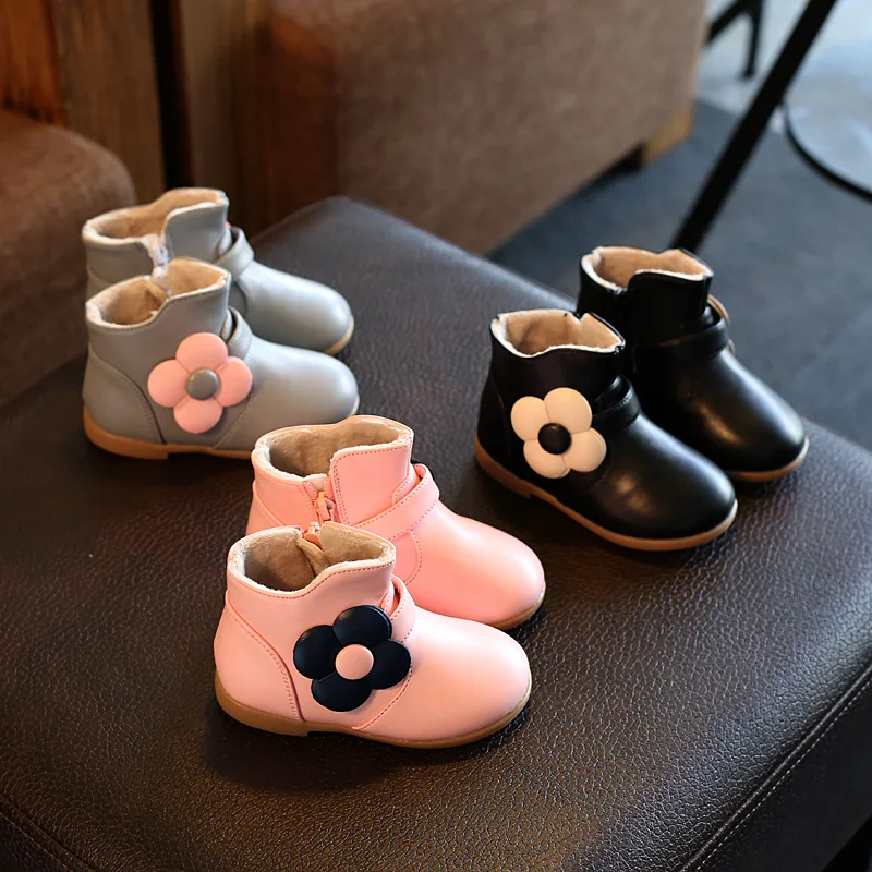Buy Winter Baby Girl Boots Fashion Princess Shoes Warm