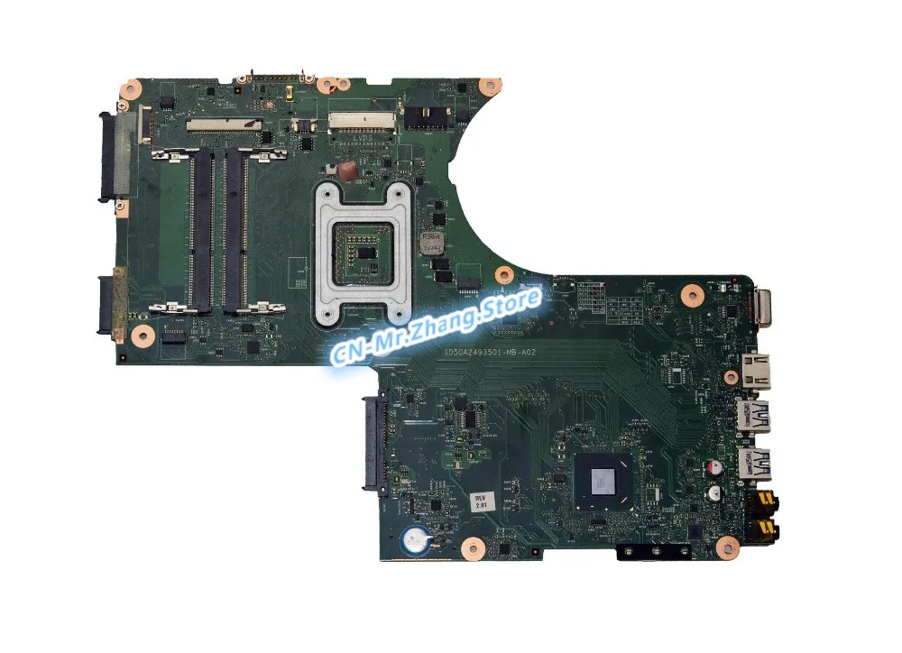 Best  SHELI FOR Toshiba Qosmio X870 X875 Laptop Motherboard V000288290 6050A2493501-MB-A02 DDR3 Test 100%