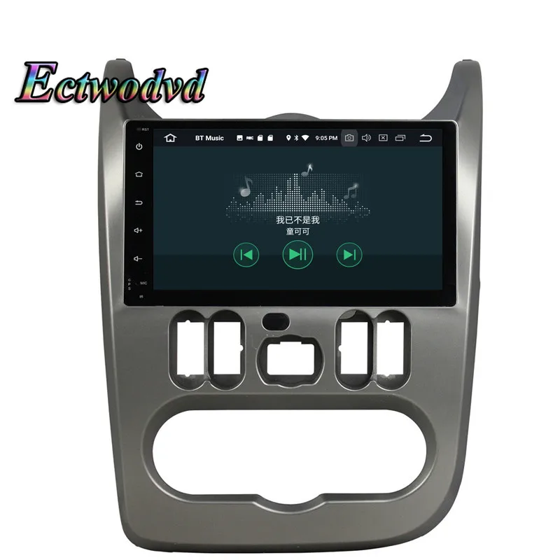Flash Deal Ectwodvd Octa Core 4G RAM 64G ROM Android 9.0 Car Multimedia DVD Player GPS HeadUnit For Renault Logan/Sandero/Duster 2015 2016 11