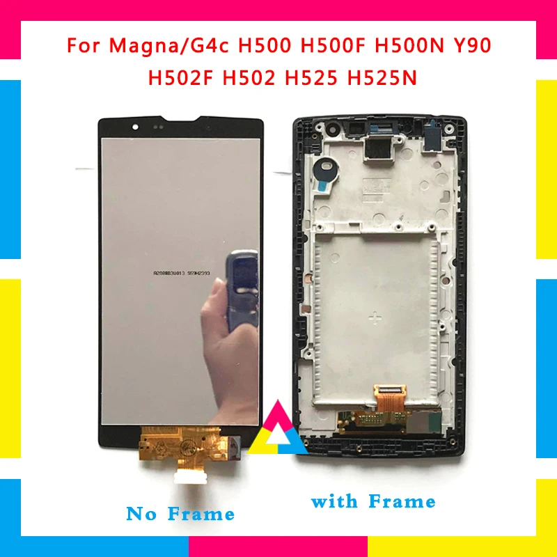 

5pcs LCD Display Screen With Touch Screen Digitizer Assembly For LG Magna/G4c H500F H525 H502F Y90 H502 H500N H500 H525N DHL