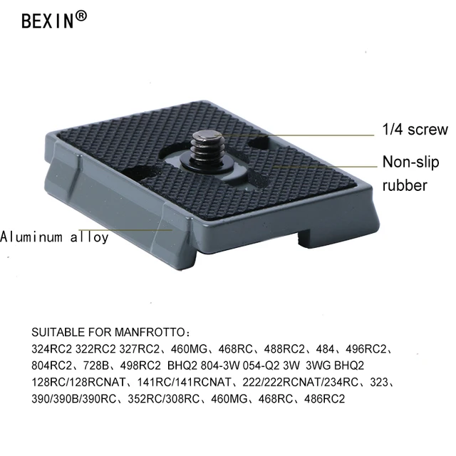 Buy For Manfrotto New Tripod Quick Releases Plate