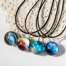 Best Crystal Ball Necklaces Glass Galaxy Cheap