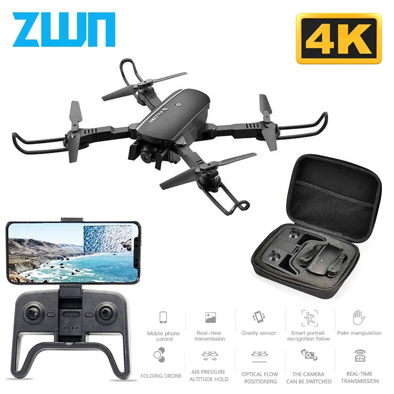 

R8 1808 Wifi FPV RC Drone with 1080P 4K HD Camera Quadcopter Optical Flow Positioning Gesture Photo Dron Vs sg106 Visuo xs816