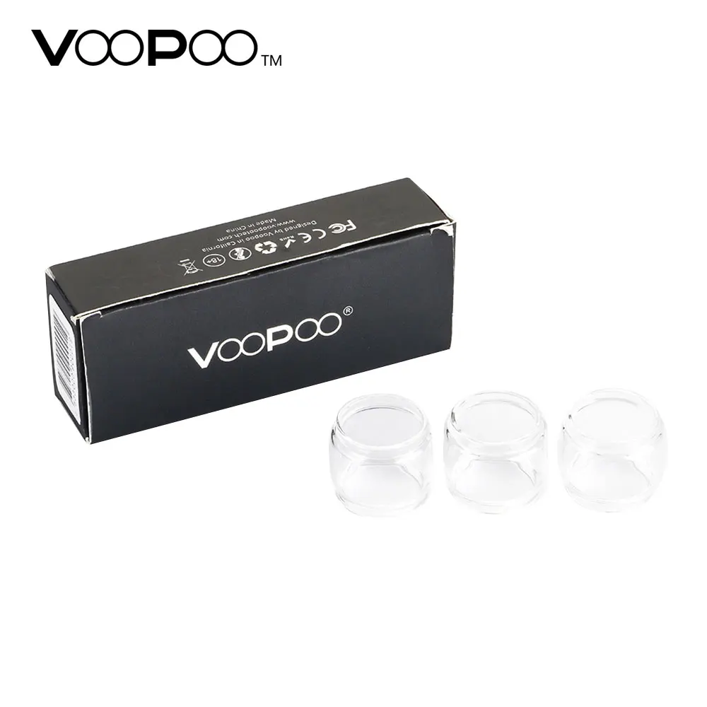 

3pcs VOOPOO UFORCE Glass Tube 3ml/5ml/5.5ml/8ml for VOOPOO UFORCE Tank UFORCE T1 E-cig Atomizer Atomizer Tube for Voopoo Drag