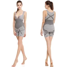 1pc Bodysuit Women Corset Slim Suit Body Shaper Charcoal Sculpting Underwear Female Waist Cincher Pulling Underwear Drop Shippin