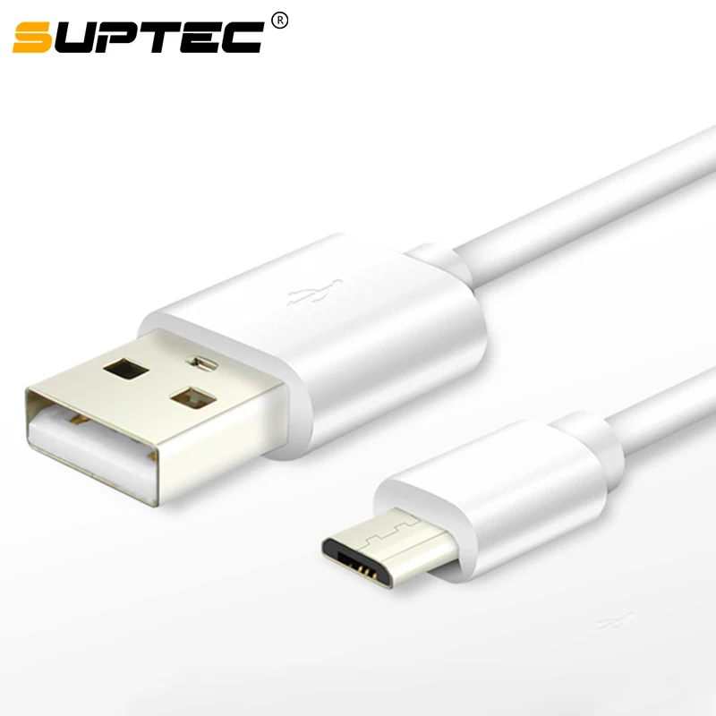 SUPTEC Micro USB кабель 2A Быстрая зарядка USB кабель для передачи данных для samsung Xiaomi Tablet Android usb зарядный шнур Microusb зарядный кабель