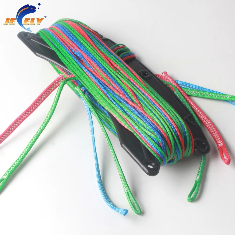 

Jeely 100% uhmwpe fiber authorized 4line 20m 360kg kitesurfing line set