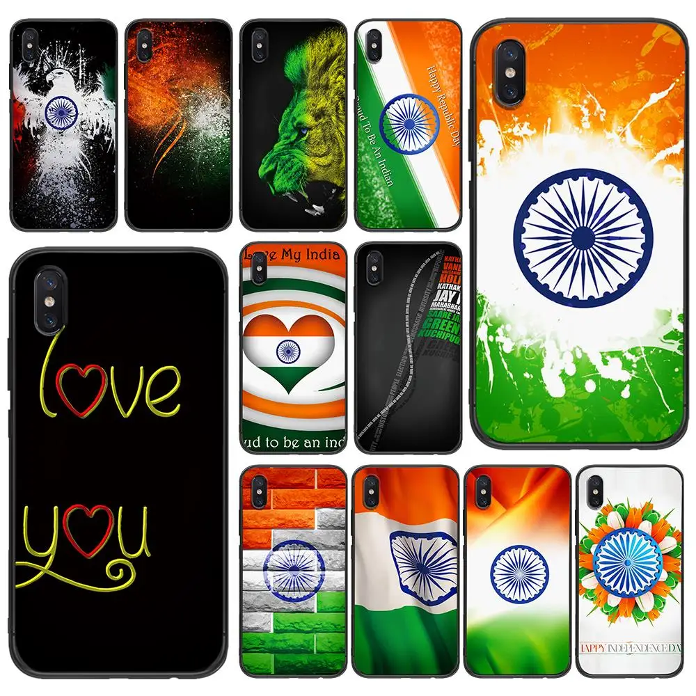 Little fresh Indian flag Soft TPU For Xiaomi Redmi Mi6 8 9 A1 A2 F1 Plus Case 5 /5Plus M8 Lite Silicone Phone Back | Мобильные
