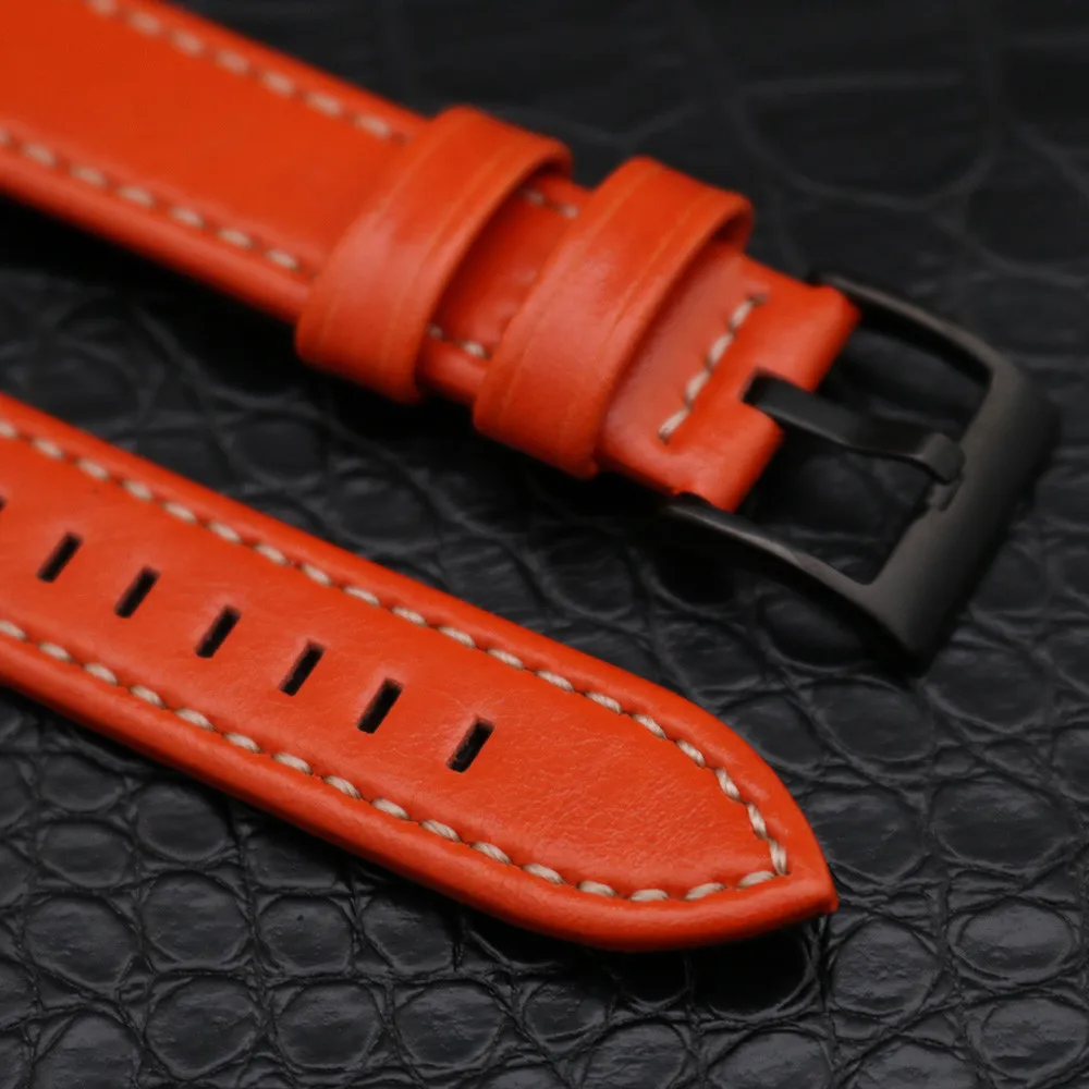 GEMIXI новый роскошный кожаный ремешок браслет часы ремешок для samsung gear спортивные часы ремешок кожа jun12 Прямая поставка