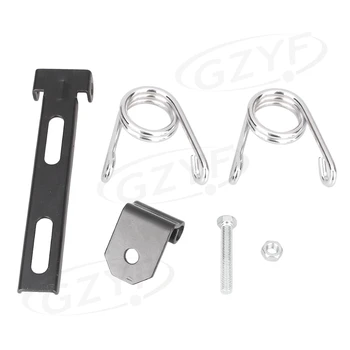 

For Harley Davidson Blackline Cross bones Dyna Electra Glide etc Universal Seat Sliding T-Bar Spring Bracket Mount Kit
