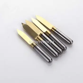 

1x Titanium Coated Carbide PCB Engraving CNC Bit Router Tool 60degree 0.1mm