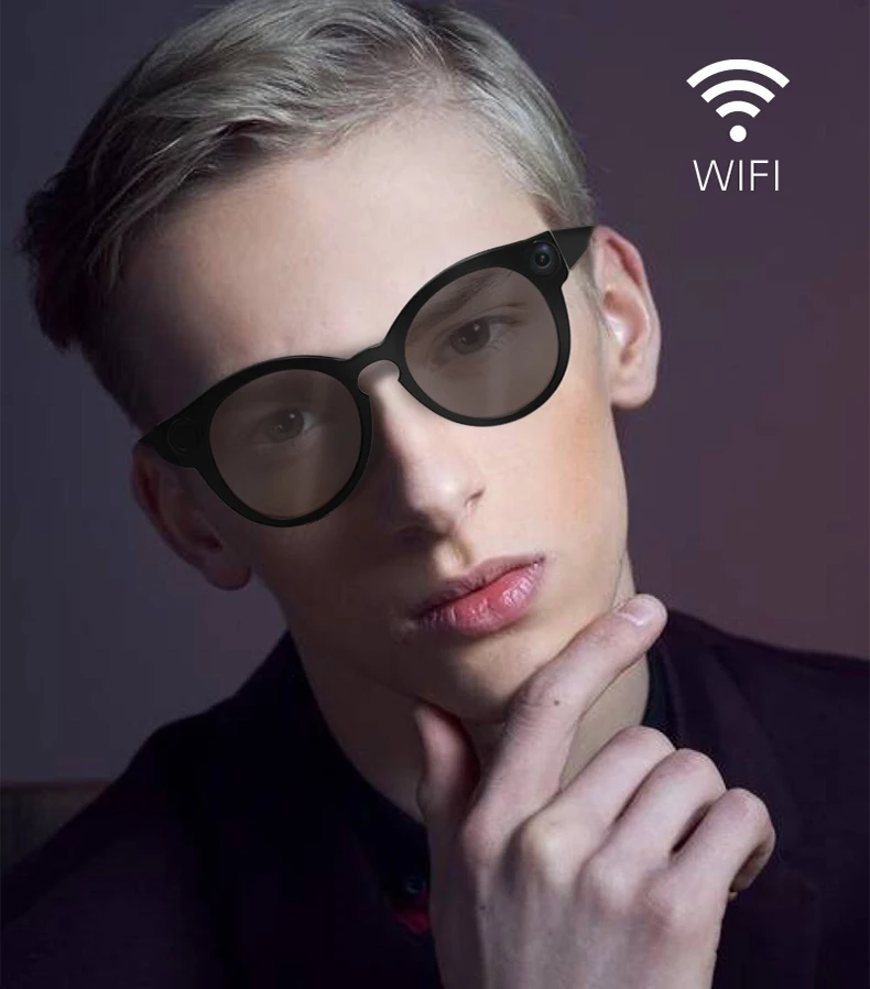 1080P Smart video glasses Built-in WIFI Support for IOS android mobile phone Live webcast 10 20180913_081317_003