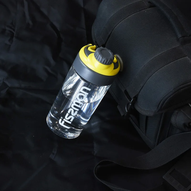 Fussman 945 мл тритан бутылка для воды BPA бесплатно для пеших прогулок портативный шейкер для альпинизма Спортивная велосипедная бутылка - Цвет: Yellow