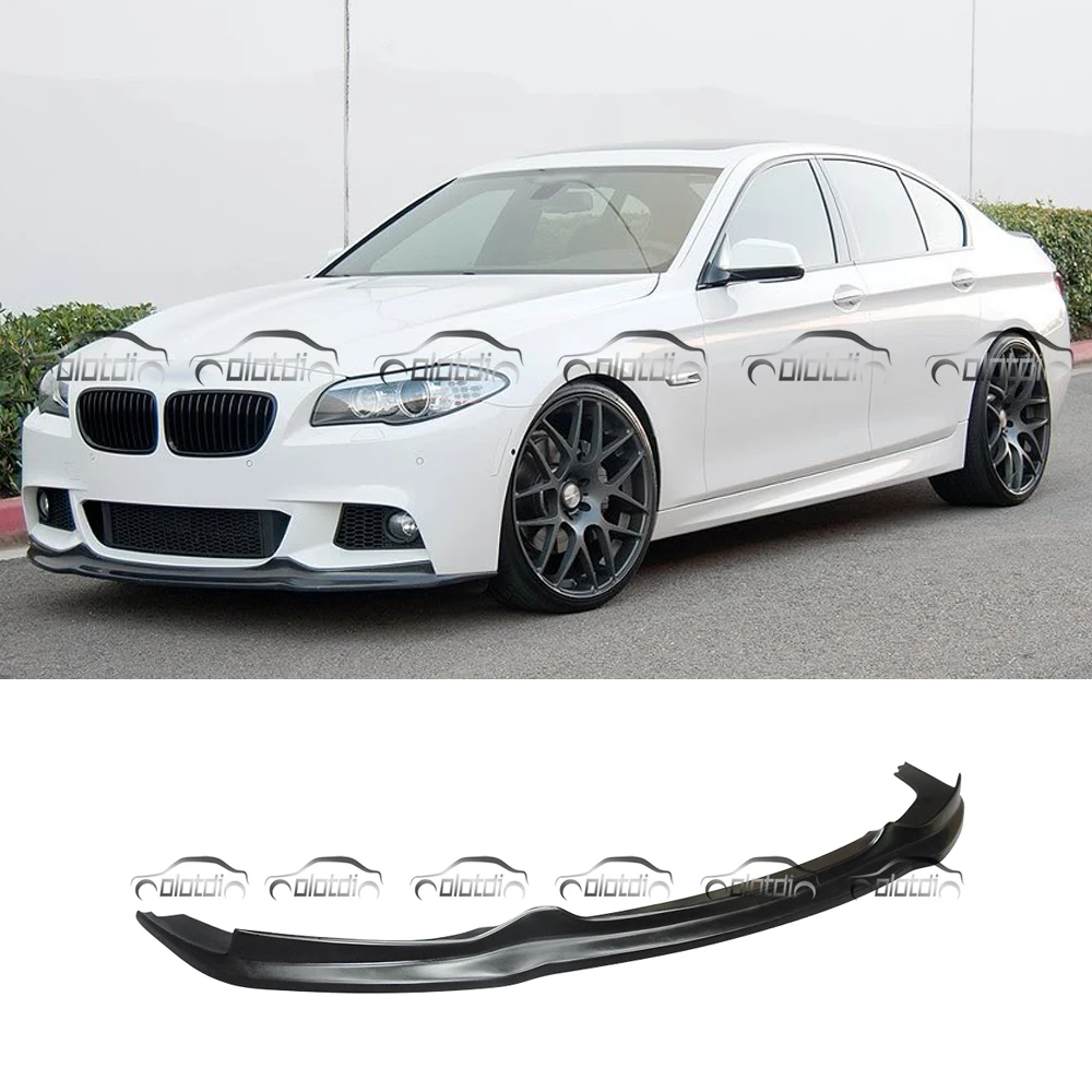 

For ARKYM style Carbon Fiber / PU Front Bumper Lip Spoiler For BMW 5 Series F10 M Sport M-TECH M Package 2012-2016 Car Styling