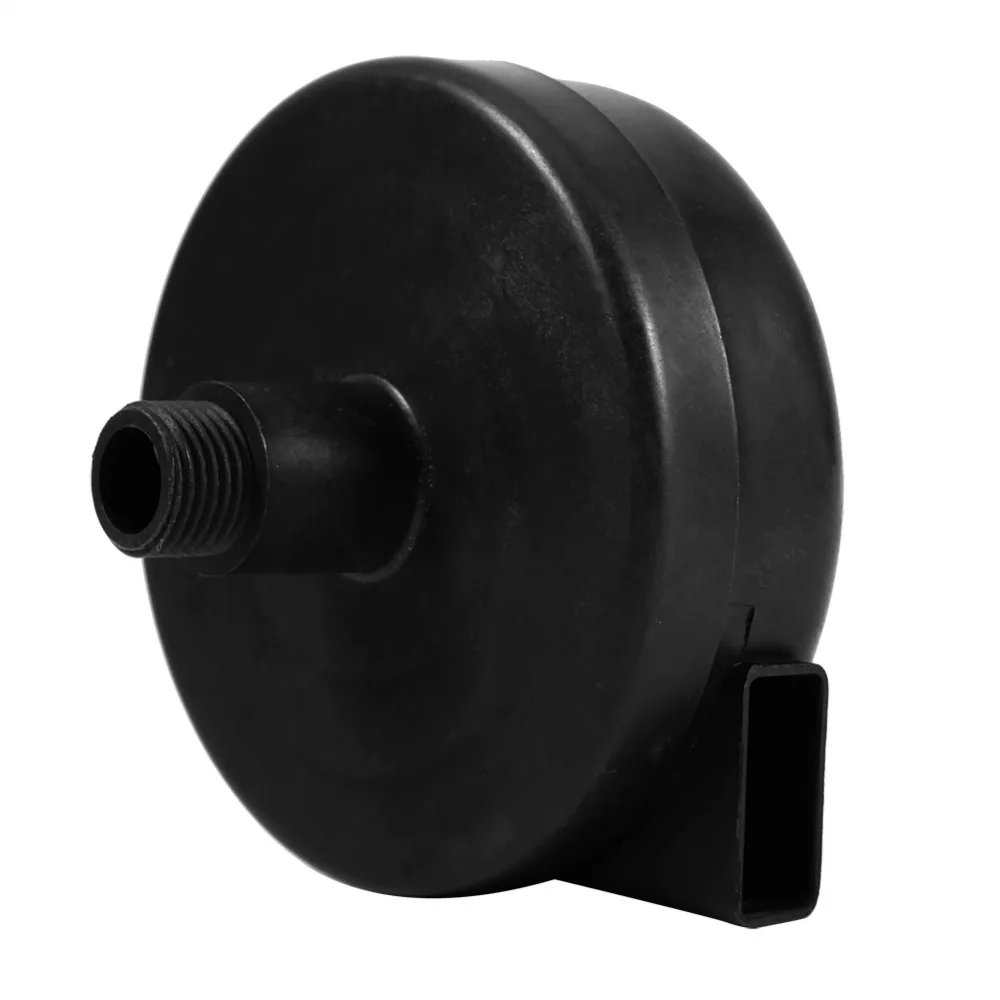 1Pcs Plastic 3/8" PT Male Threaded Inlet Air Filter Silencer Muffler