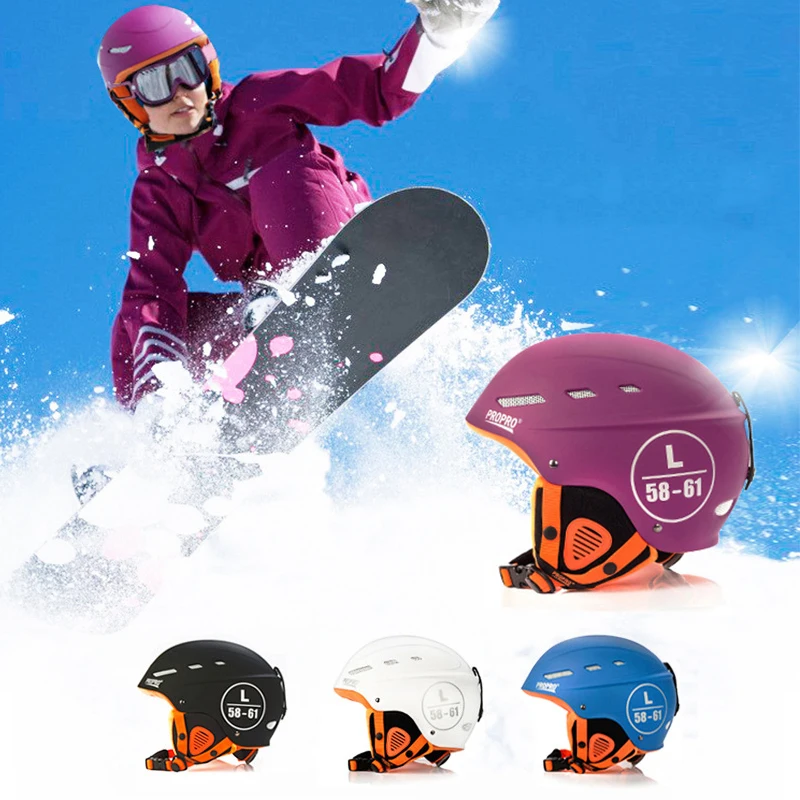 

Hot Sale Ski Helmet Integrally-molded Skiing Helmet For Adult and Children Snow Helmet Skateboard Ski Snowboard Helmet
