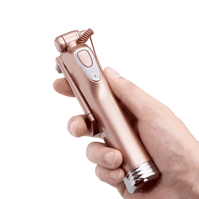 

[Biostore] Mini Foldable Self Timer Tripod Monopod Wireless LED Light Remote Control Shutter Stick for IOS Android Smartphone
