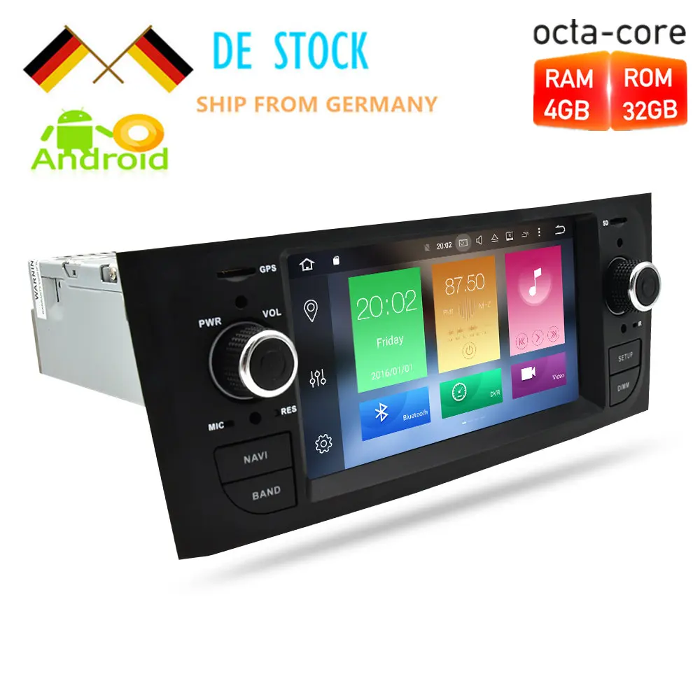 

Android 9.0 Car Radio GPS DVD Navigation Multimedia Stereo For Fiat Grande Punto Linea 2006-2012 Auto Audio Player Headunit