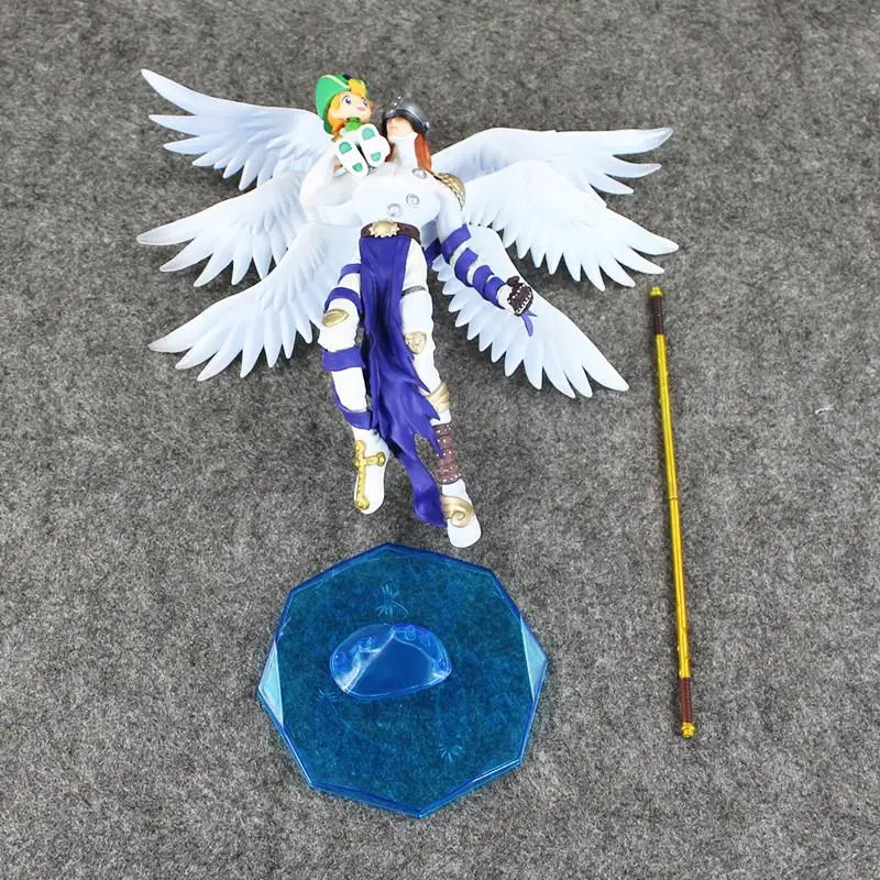 Аниме Приключения Дигимонов Angemon Angewomon рисунок Takaishi Takeru Ягами Hikari ПВХ модель игрушки коллекционные куклы